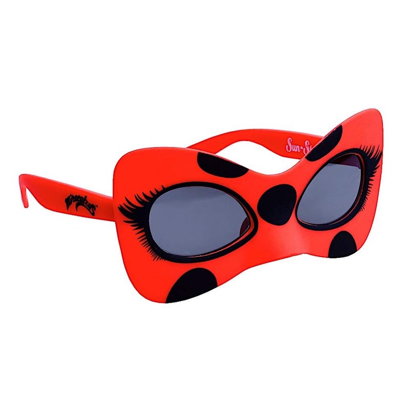 Sun-Staches Miraculous Ladybug Sunglasses | Costume Accessory | UV400 | One Size Fits Most KIds - Image 1